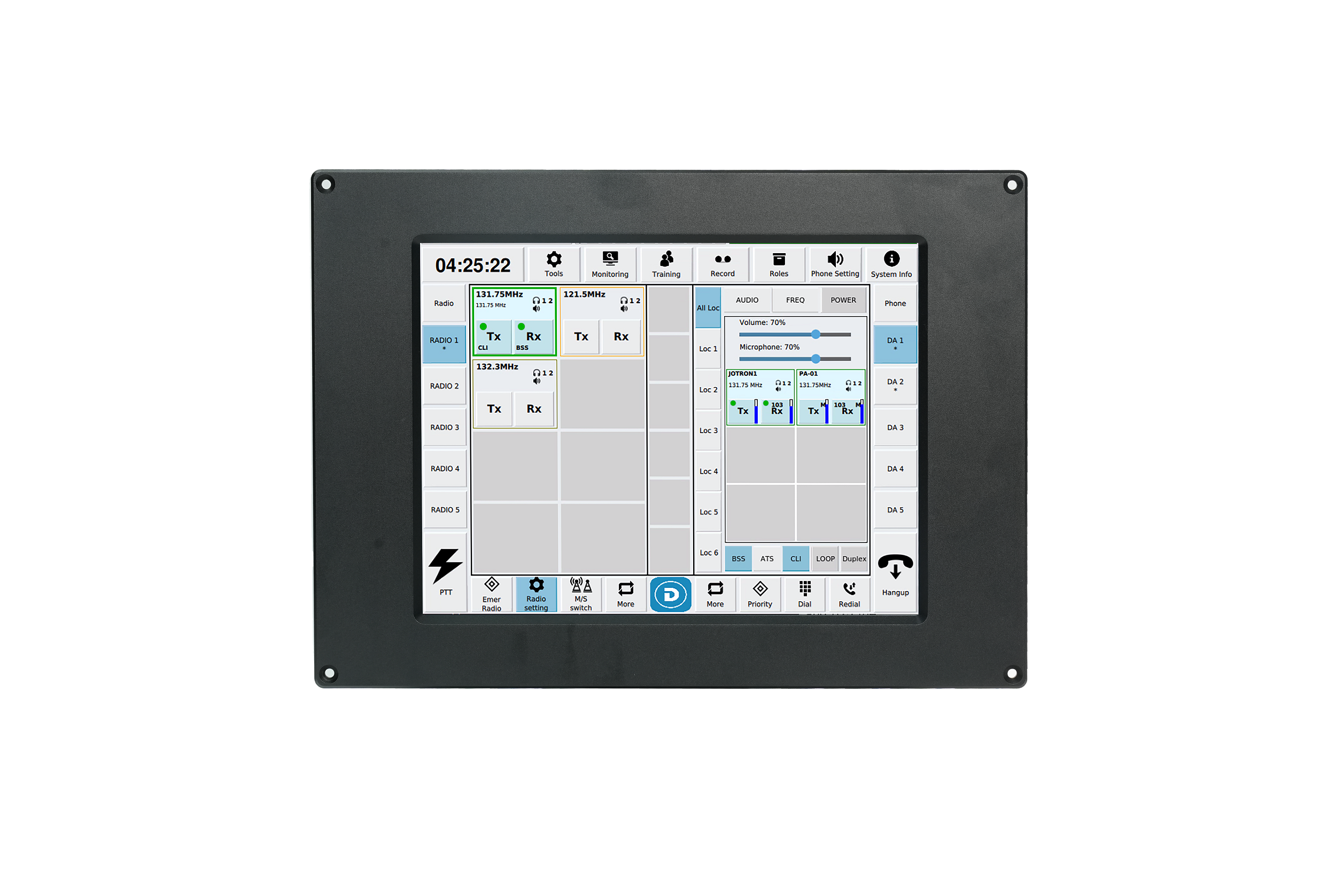 ICS2020 Voice Communication Control System CWP